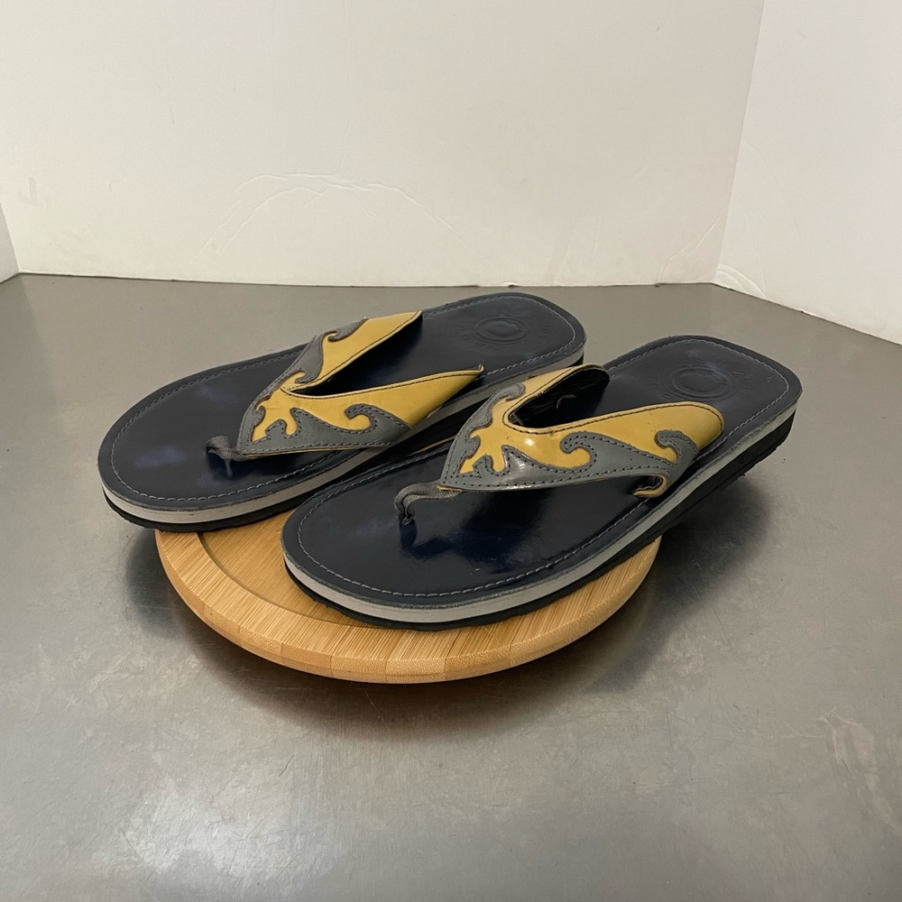 Columbia Leather Flip Flop Sandals Men's Size 11